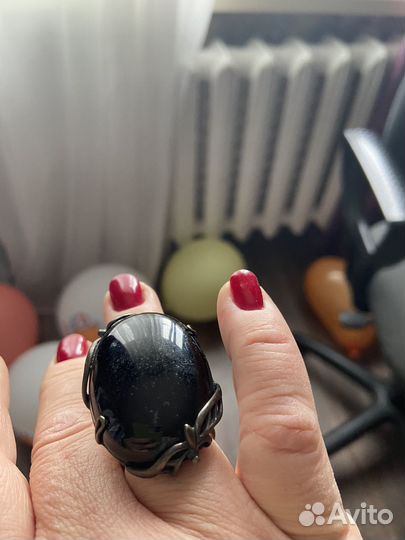 Серьги и кольцо