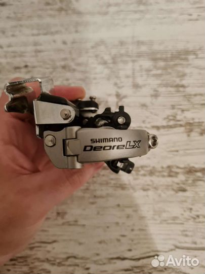Манетка shimano slx и переключатель shimano lx