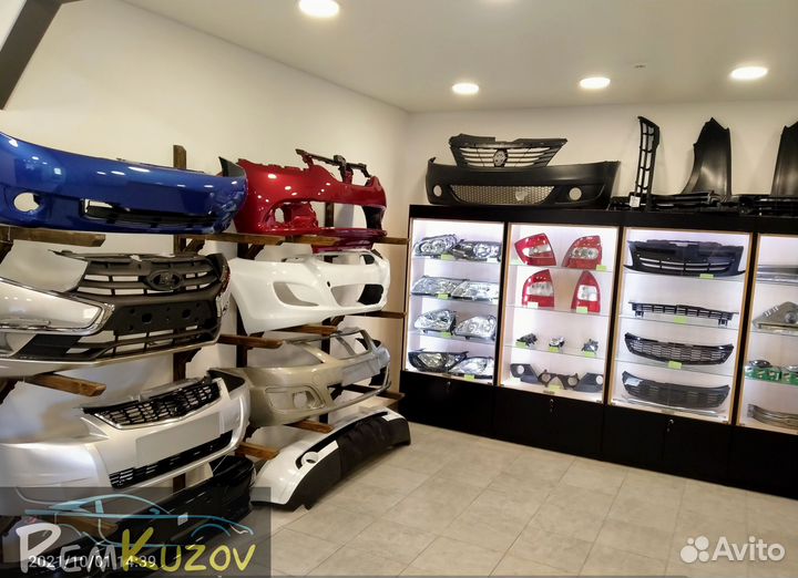 Бампер Хендай Солярис 2010-2014 (Silk silver RHM)