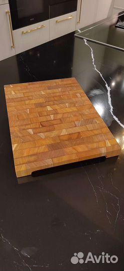 Разделочная доска торцевая из лиственницы