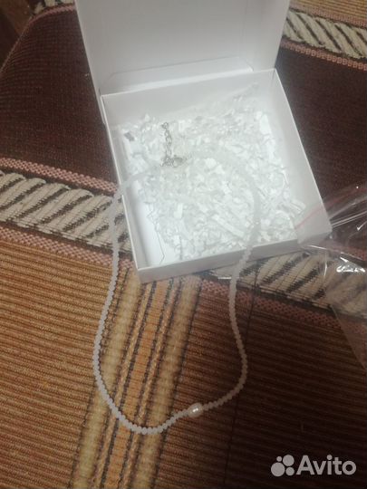 Чокер с жемчужина