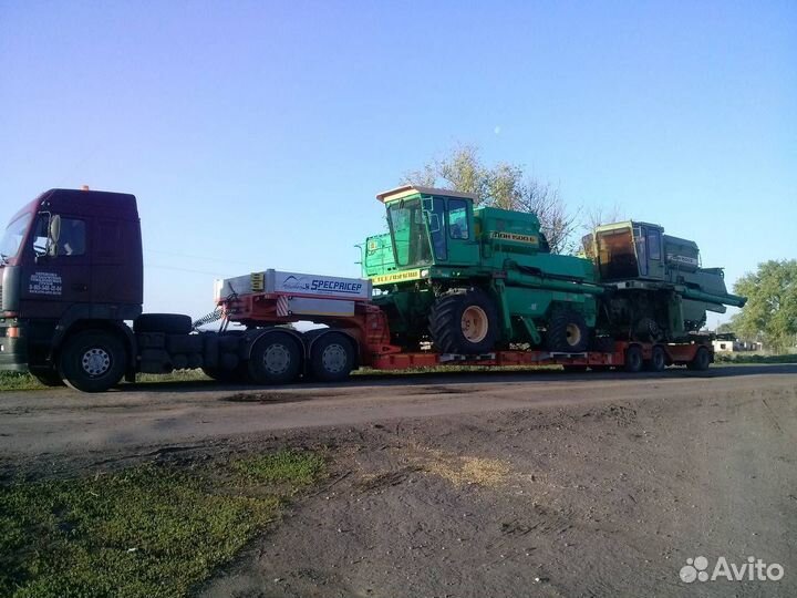 Перевозка комбайна/Тралы сельскохозяйственный юг