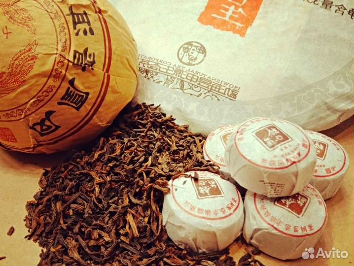 Мощный Китайский чай Смола Пуэра для гиперактивнос
