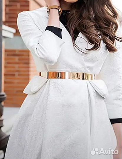 Металлический ремень женский