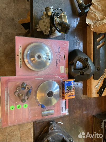 Вариатор 157qmj,карбюратор