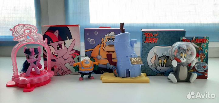 Игрушки из макдональдса, хэппи мил