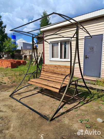 Садовые качели новые разборные