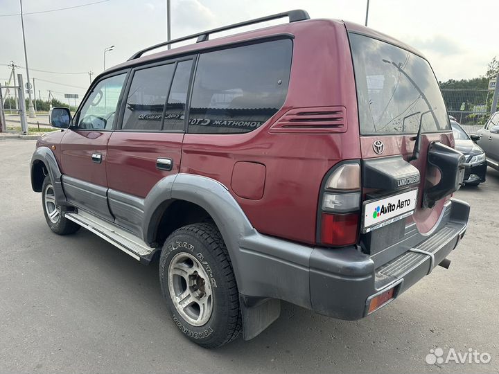 Toyota Land Cruiser Prado 3.4 МТ, 1999, 200 000 км