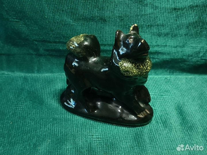 Керамическая Статуэтка Собака Лайка СССР