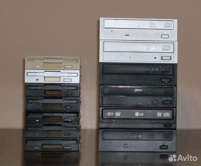 HDD, DVD, FDD, сетевые карты, факс-модемы