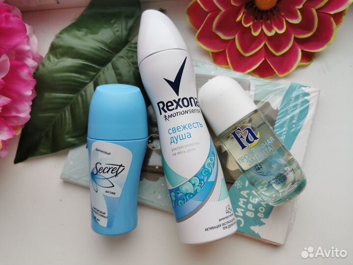 Дезодорант Secret, Rexona, Fa, Yummmi