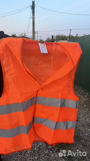 Жилет сигнальный оранжевый
