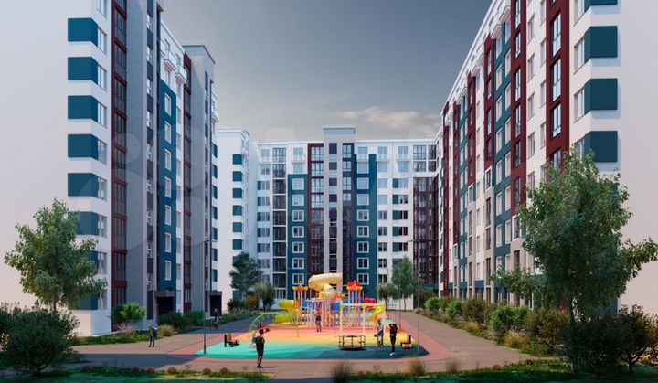 2-к. квартира, 58,3 м², 7/10 эт.