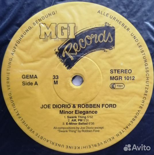 Eric Johnson Roy Patterson Joe Diorio Robben Ford