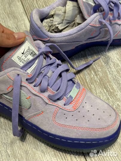 Кроссовки nike air force 1 LX Purple Agate