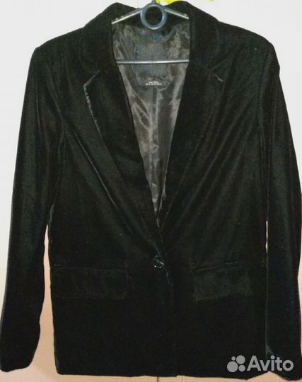 Пиджак бархатный