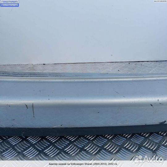 Бампер задний зад Volkswagen Sharan I (7M), 2002