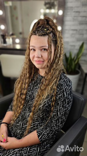 Обучение афрокосам