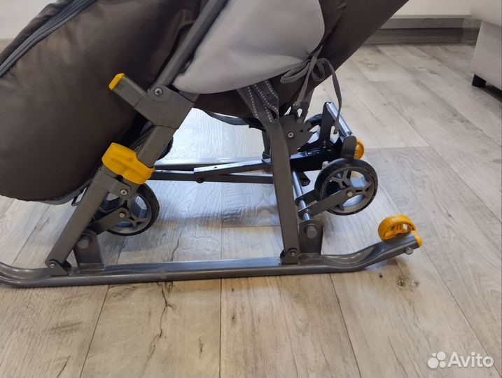 Детские санки коляска бу