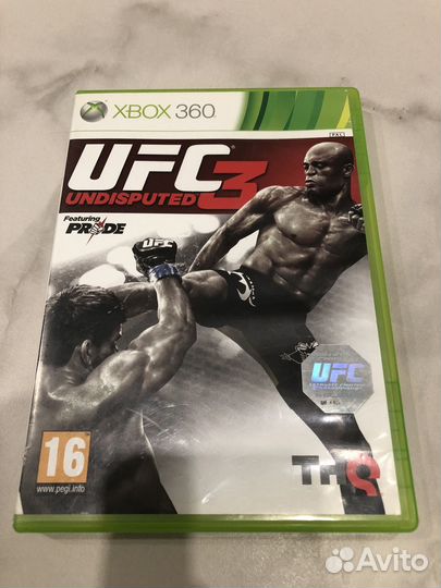 Игра UFC 3 на xbox 360