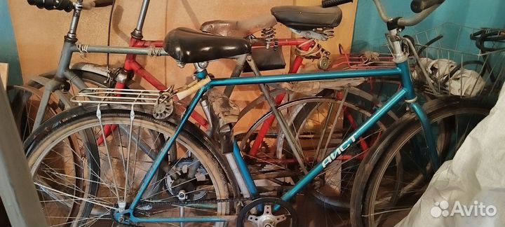 Велосипед аист СССР