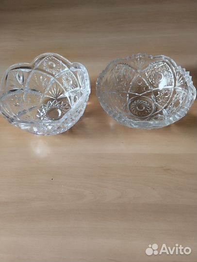 Ваза хрустальная