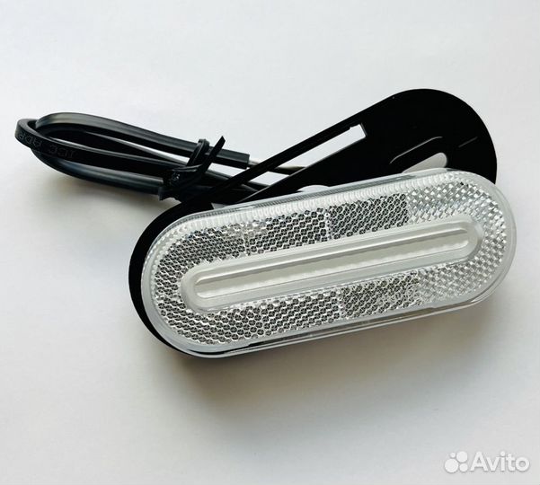 Фонарь габаритный прицепа FT-070 B LED, белый, 12