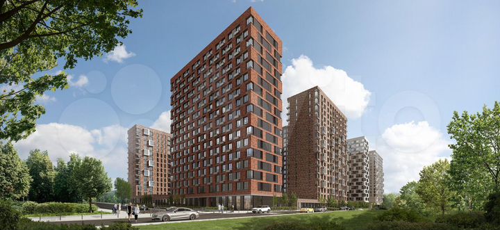 1-к. квартира, 35,4 м², 14/14 эт.