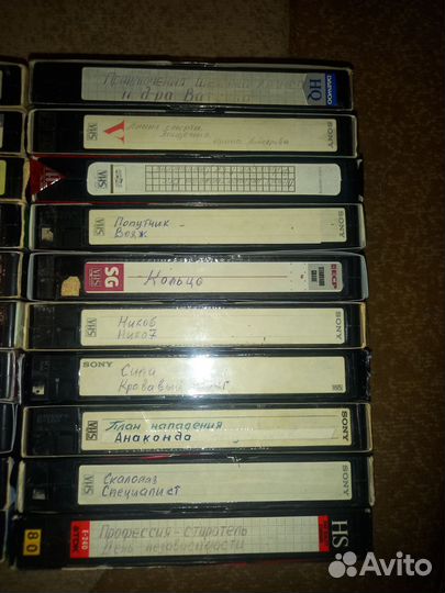 Кассеты для видеомагнитофона