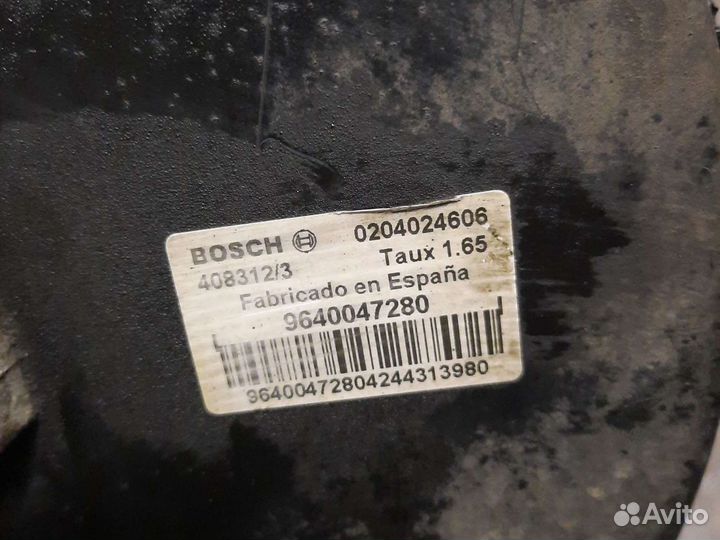 Усилитель тормозов вакуумный Peugeot 307