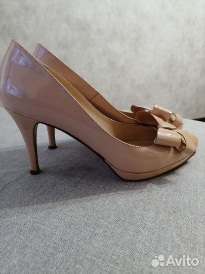 Туфли женские 37 размер натуральная кожа Италия