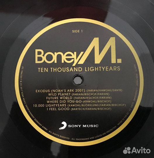 Винил Boney M. – Ten Thousand Lightyears Remix LP