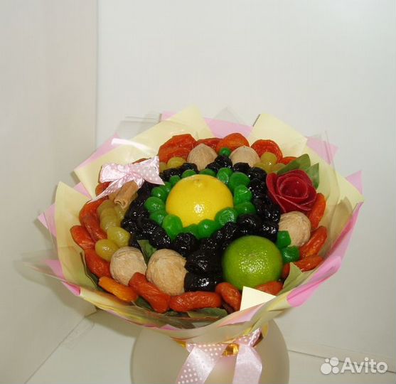 Букеты из сухофруктов