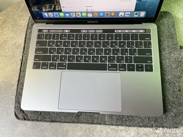 MacBook Pro 13 2019 16/512/i7 2 цикла