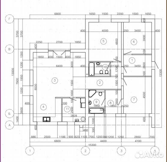 Готовый дом под ключ с парковкой