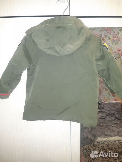 Ветровка на флисе для мальчика