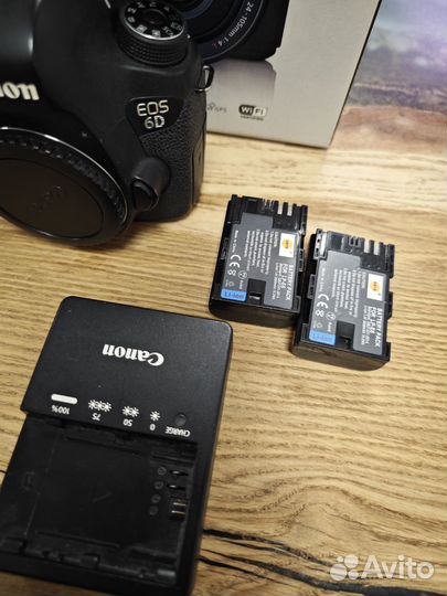 Зеркальный фотоаппарат Canon 6d