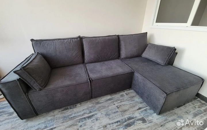 Угловой диван лофт#79