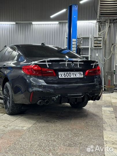 Диффузор заднего бампера BMW 5 G30