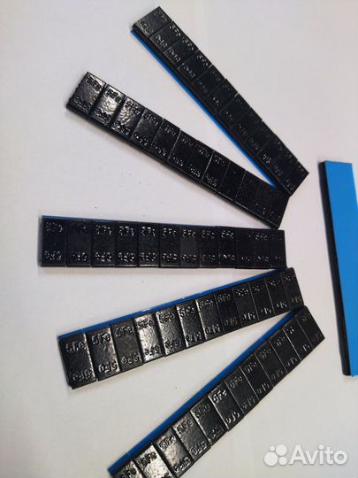 Грузики балансировочные самоклеющиеся чёрные