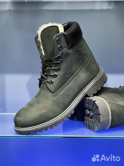 Ботинки зимние Timberland с мехом