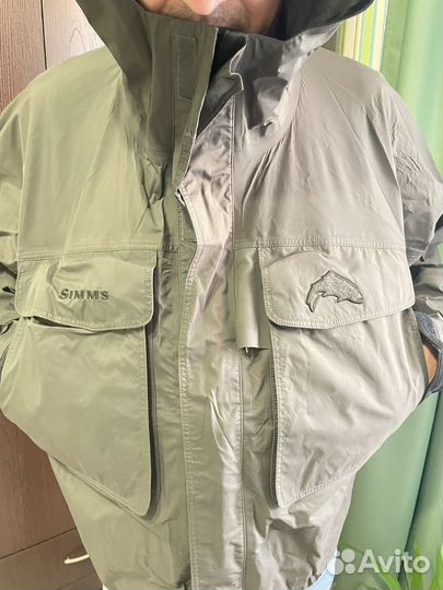 Забродная куртка Simms. Размер 2XL