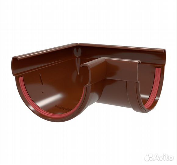 Угол желоба 90 град. универ.Классика 120 пвх RAL