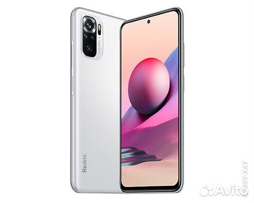 Redmi note 10S 6/64gb, Pebble white, 33W, NFC
