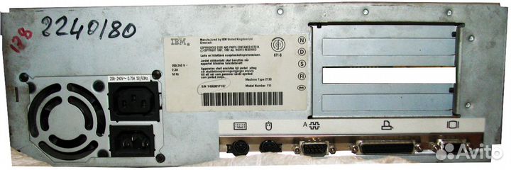 Компьютер IBM PS/1 Kingdom LTD 1992 год (IBM 386)