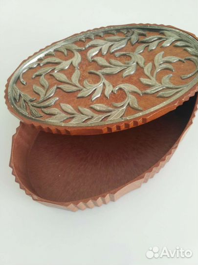 Шкатулка из карболита СССР винтаж