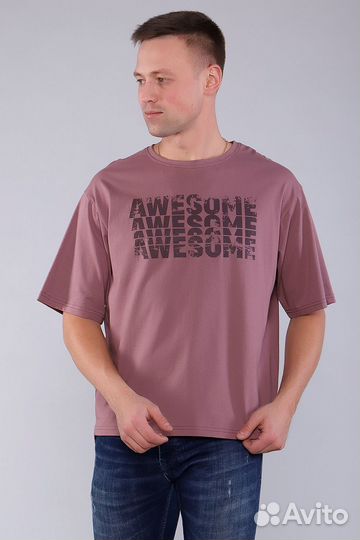 Футболка - сливовый №Н-59030. Оптом