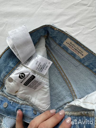 Шорты женские levis 501, размер 26