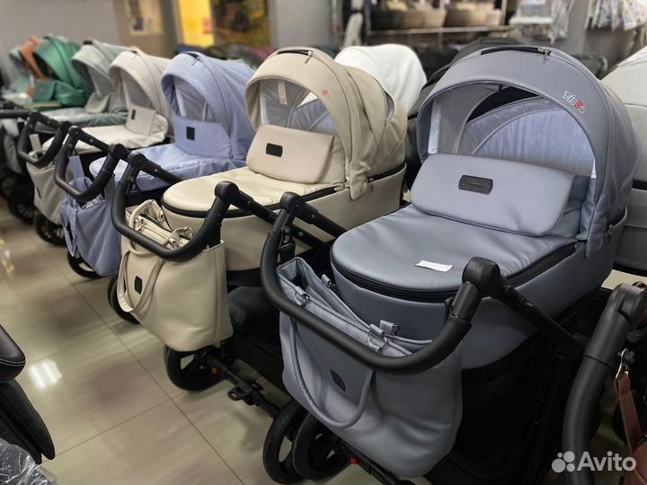 Новая Коляска Camarelo Tisso 3 в 1