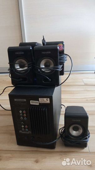 Компьютерные колонки 5.1 microlab M500